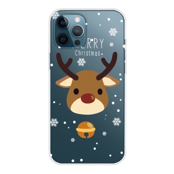 Christmas iPhone 12 Pro Max case - Moose and Bull Brown