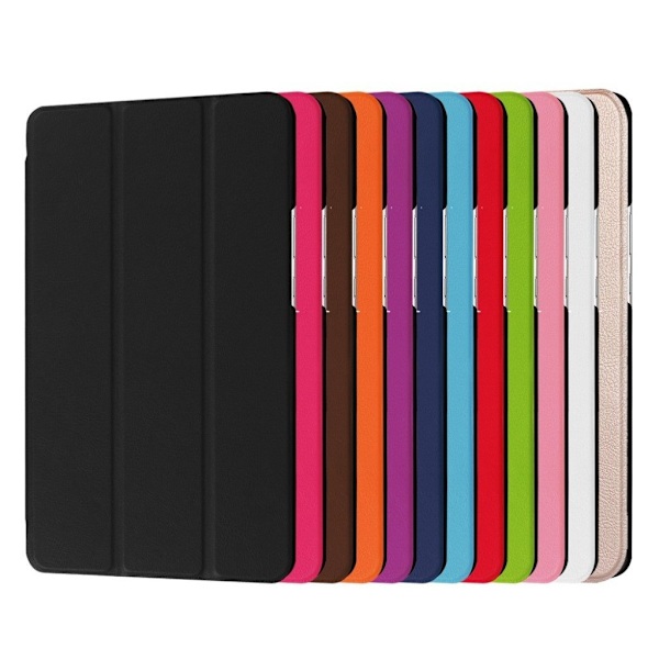 Amdrup Huawei MediaPad M3 8.4 læder-etui med tri-fold - Pink Pink