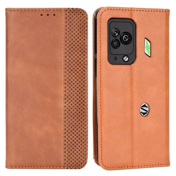Bofink Vintage Xiaomi Black Shark 5 Pro læderetui - Brun Brown