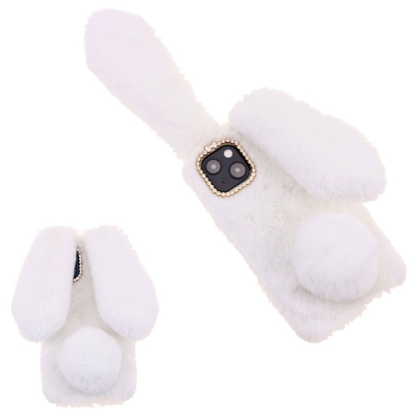 Bunny iPhone 13 Mini Deksel - Hvit White