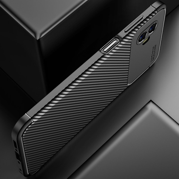 Carbon Shield Samsung Galaxy Xcover 6 Pro kotelot - Musta Black