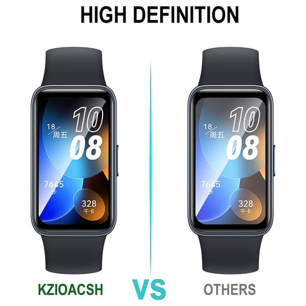 Huawei Band 8 HD Clear Screen Protector Anti-scratch PET Film Brun