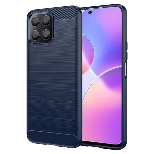 Carbon Flex Suojakotelo Honor X30i - Sininen Blue