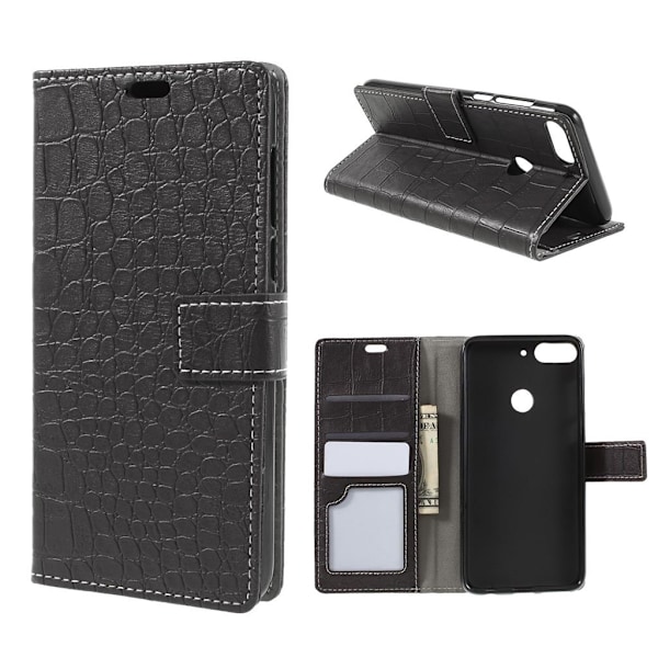 Croco HTC Desire 12 Plus skal - Svart Svart