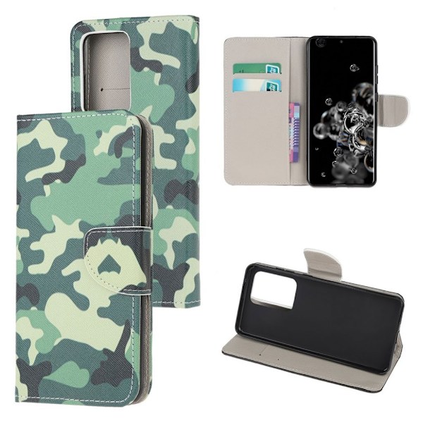 Wonderland Samsung Galaxy S20 Ultra etui – Militærgrøn Green