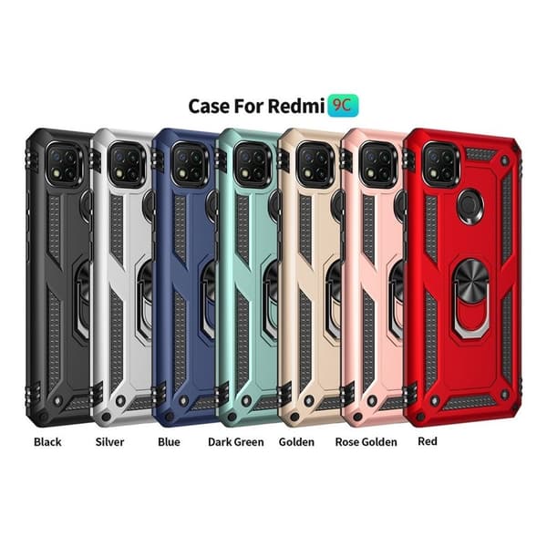 Bofink Combat Xiaomi Redmi 9C Suojakotelo - Sininen Blue