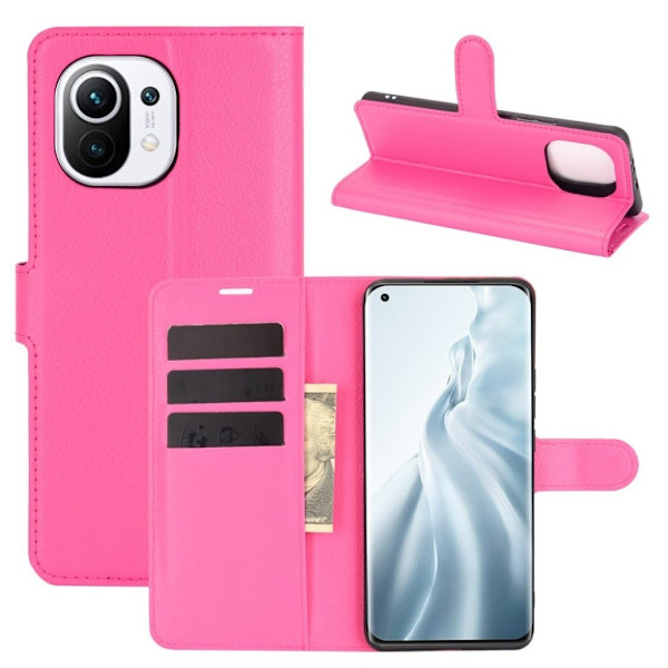 Classic Xiaomi Mi 11 Flippetui - Rose Pink