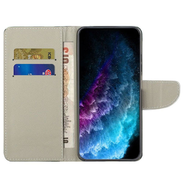 Wonderland Motorola Moto G23 / G13 / G53 Flip Etui - Camouflage Green