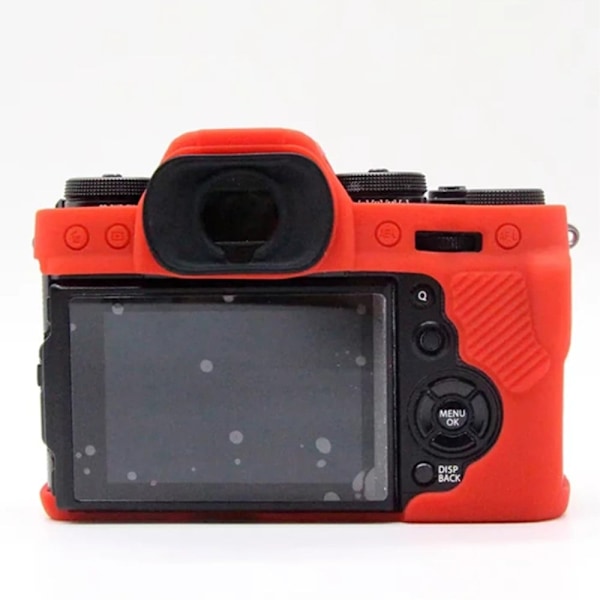 Fujifilm X-T3 silikonöverdrag - Röd Röd