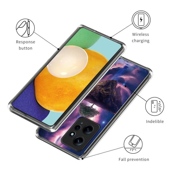 Deco Xiaomi Redmi Note 12 kotelot - Aurora Yö Purple