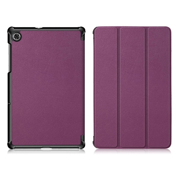Lenovo Tab M10 HD Gen 2 tri-fold læder flip case - Lilla Purple