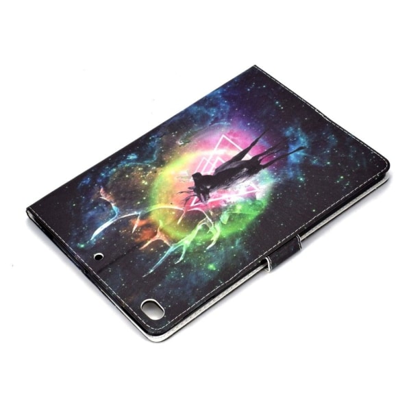 Tablet-etui i læder med mønster iPad 10.2 (2021)/(2020)/(2019) / Multicolor