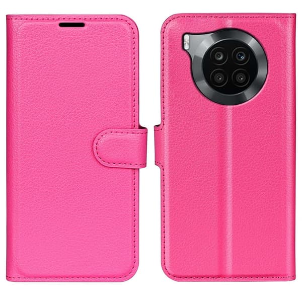 Classic Honor 50 Lite / Huawei Nova 8i Läppäkotelo - Rose Pink