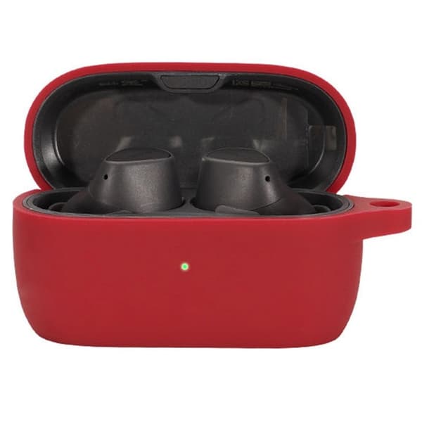 Jabra Elite 3 silikonetui - Vinrød Red
