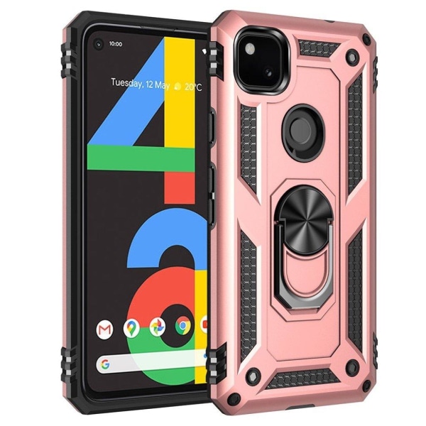 Bofink Combat Google Pixel 4a kotelot - Ruusukulta Pink