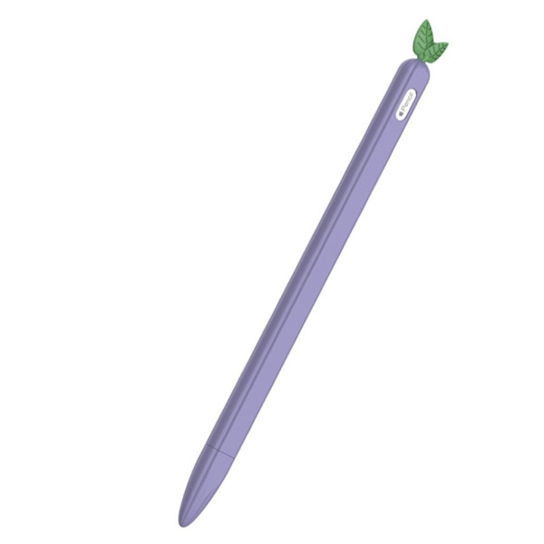 Pencil 2 vegetable style silikone etui - lilla Purple