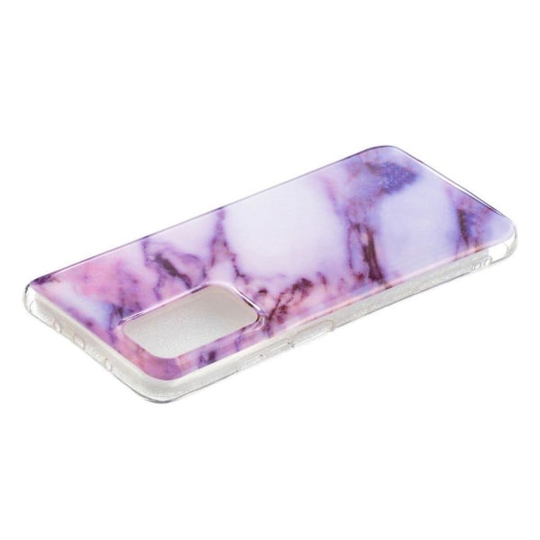 Marble design Samsung Galaxy A32 5G kotelot - Ruusu / Violetti Sävy Marmori Purple