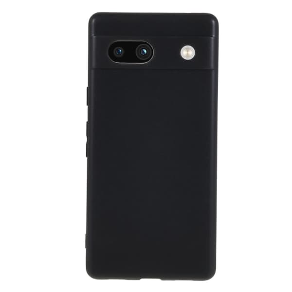 Mjukt och matt Google Pixel 7a skal Svart