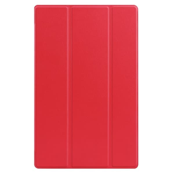 Lenovo Tab M10 HD Gen 2 kolminkertainen nahkakotelo - Punainen Red