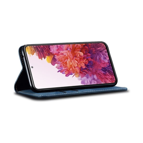Jeans Samsung Galaxy S20 FE 5G Flippetui - Blå Blue