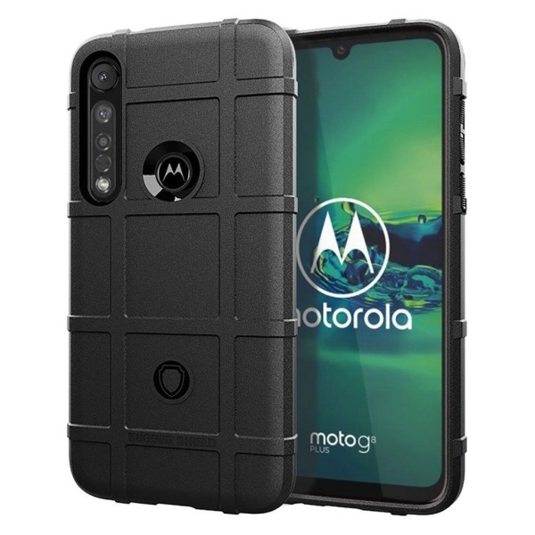 Rugged Shield Motorola Moto G8 Plus skal - Svart Svart