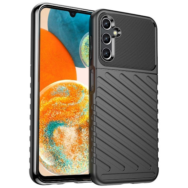 Thunder Samsung Galaxy A14 Suojakotelo - Musta Black
