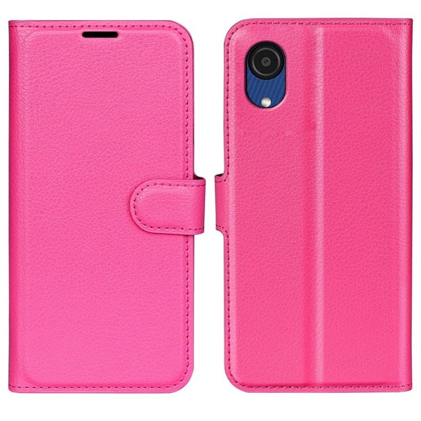 Wonderland Samsung Galaxy A03 Core flip etui - Rose Pink