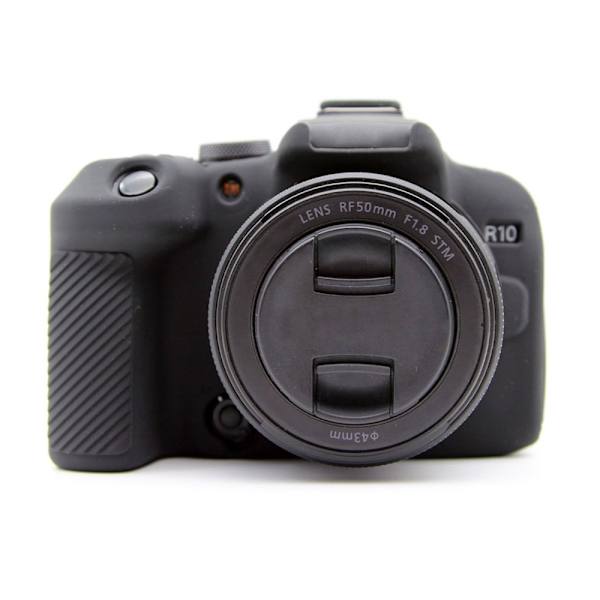 Canon EOS R10 silikonisuojus - Musta Black