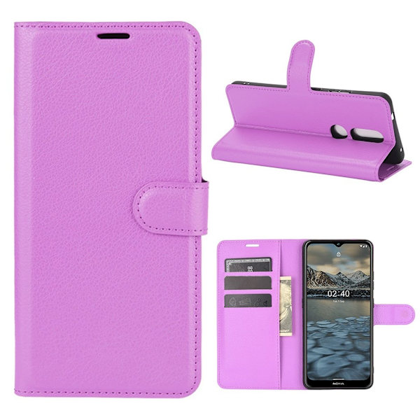 Classic Nokia 2.4 Flippetui - Lilla Purple
