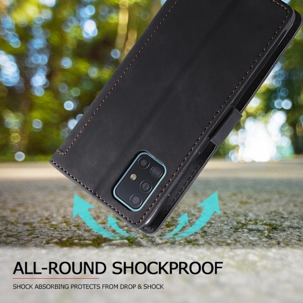 Surburbian Samsung Galaxy A02s Flip etui - Sort Black