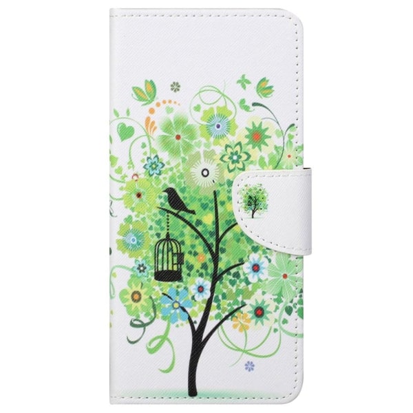 Wonderland Samsung Galaxy S23 Plus Flip Etui - Grønt Træ Green