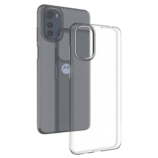 Ultrasmalt transparent fodral för Motorola Moto E32 Transparent