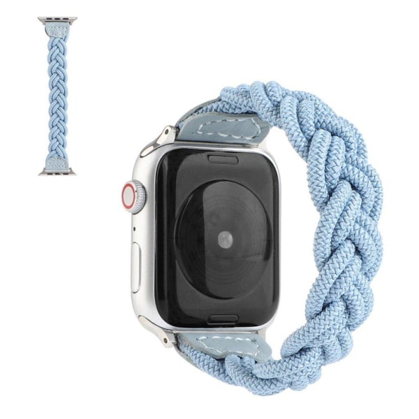Apple Watch Series 6 / 5 40mm woven style watch band - Sky Blue Blue