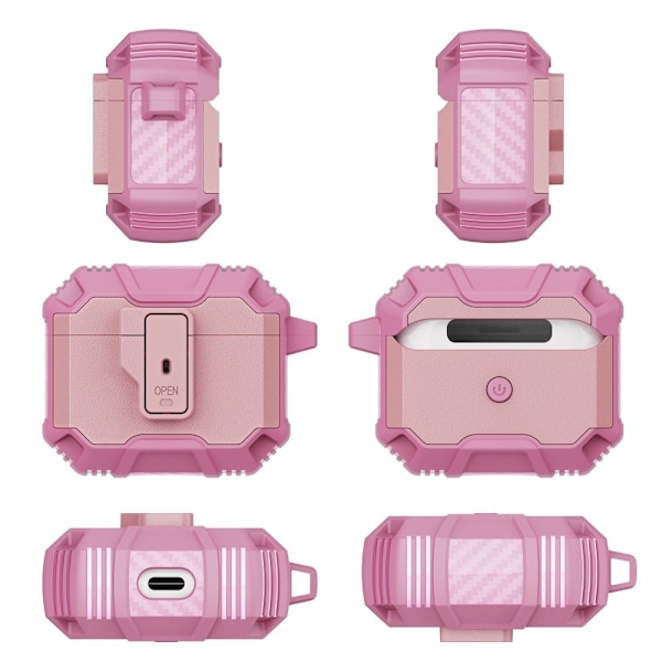 Skyddsfodral till AirPods 3 - Rosa / Grågrön Grön