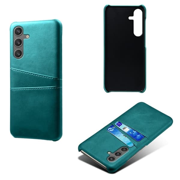 Dual Card Samsung Galaxy S25 deksel - Grønn Green
