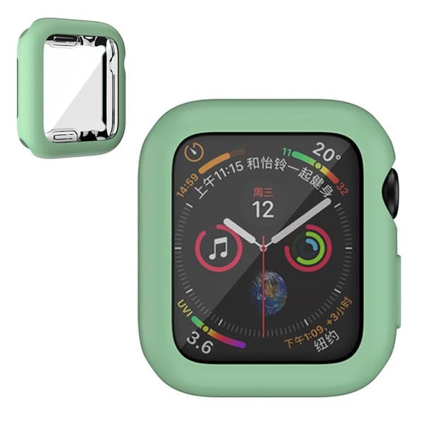 Apple Watch Series 3/2/1 38mm blød glans holdbar ramme - grøn Green