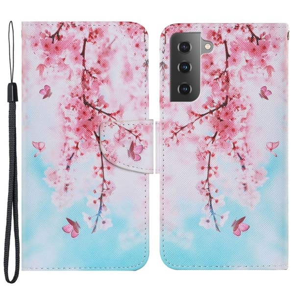 Wonderland Samsung Galaxy S22 flip etui - Sakura Multicolor