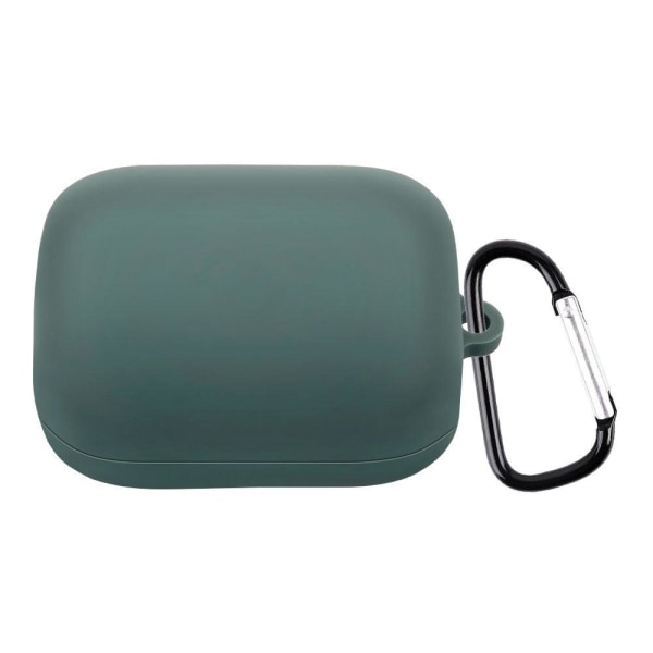 OnePlus Buds Pro silicone case with carabiner - Midnight Green Green