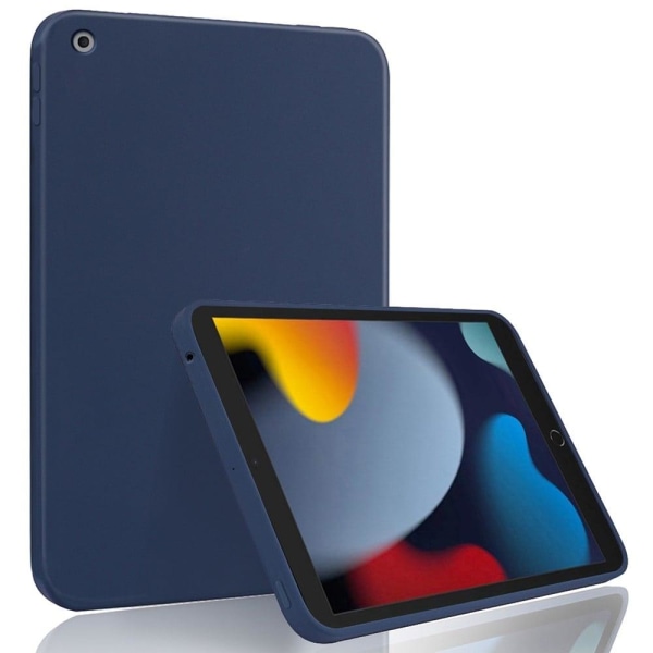 iPad 10.2 (2021)/(2020)/(2019) Soft Liquid Silicone Bumper Slim Blue