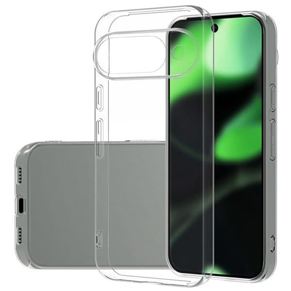 Google Pixel 10 Baksida Ultra tunn Flexibel Flexibel Klar Telefonfodral Transparent