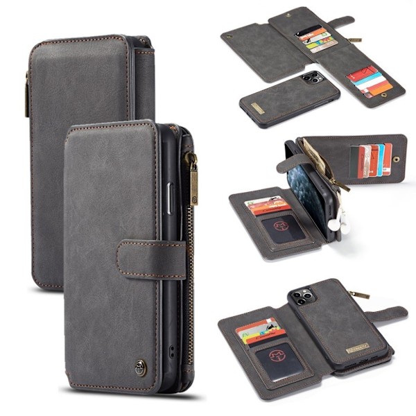 CaseMe retro iPhone 11 Pro fodral - Svart Svart