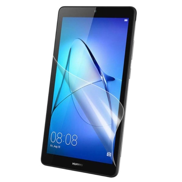 Huawei MediaPad T3 8.0 Fem pack lätt installerad display film - Genomskinligt Transparent