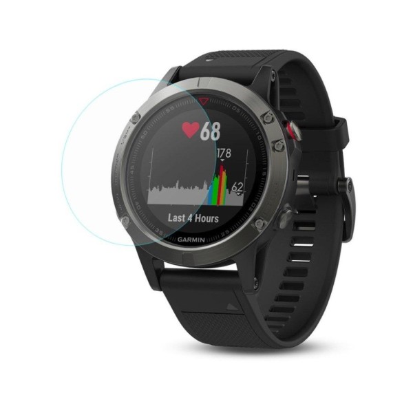 HAT PRINCE Garmin Fenix 5 temperoitu lasisuoja näytölle 2kpl - K Transparent