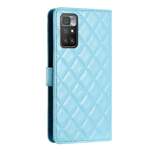 Funktionelt rombe etui med pung Blue