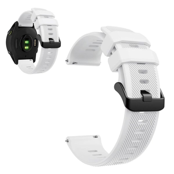 Garmin Forerunner 745 silikone-urrem - Hvid White