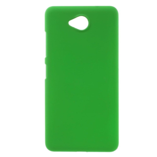 Gummerad Hårt PC-skal för Microsoft Lumia 650 - Grön Grön
