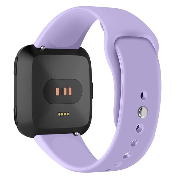 Fitbit Versa Lite silikoneurrem - størrelse: L / lyseblå Blue