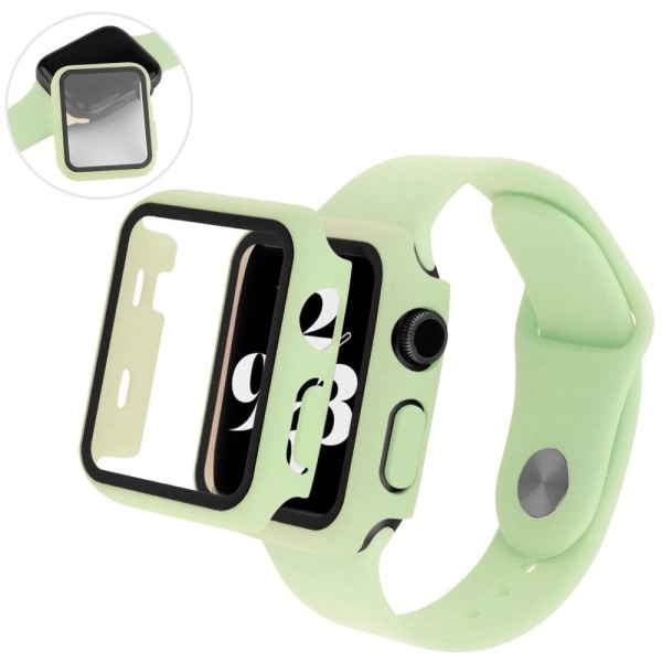 Apple Watch SE 2022 (40 mm) cover med skærmbeskytter i hærdet gl Green