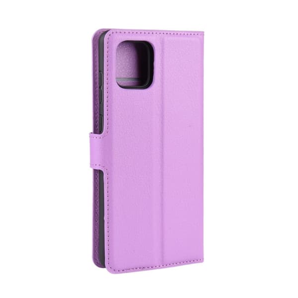 Classic Samsung Galaxy Note 10 Lite flip kuoret - Violetti Purple
