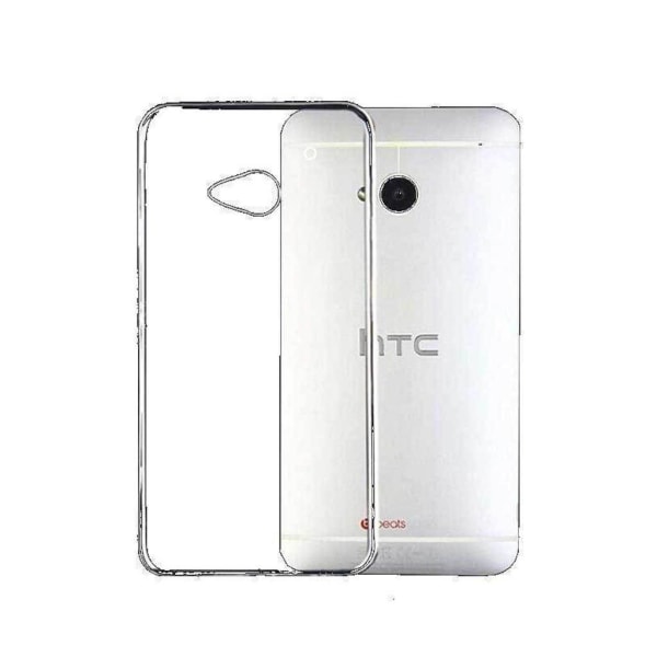 HTC One M8 Mini Transparent skydd (flexibelt) Transparent